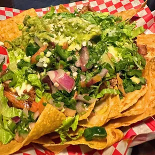 BBQ Pulled Pork Supreme Nachos