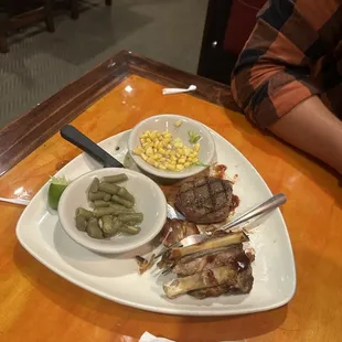 La comida se ve deliciosa pero la sirven fría súper fría