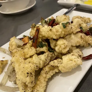 A3. Salt and Pepper Squid Appetizer