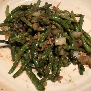 V9. String Bean with Minced Pork