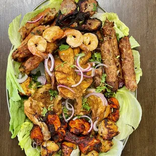 Man O Salwa
Darbar BBQ Platter