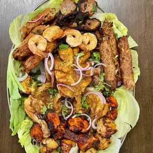Man O Salwa Darbar BBQ Platter