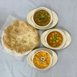 Fresh Halwa Puri (Only on Sunday 10:00am to 12:30 Noon).