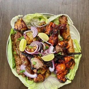 Man O Salwa Family BBQ Platter