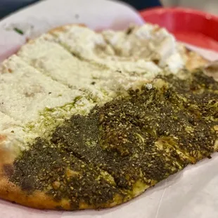 Cheese and Zaatar