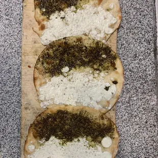 ManaEesh Cheese and Zaatar