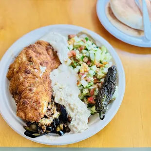 chicken wings and fried chicken, food