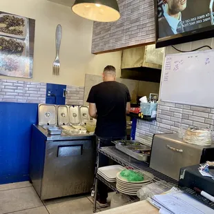 Interior looking toward kitchen