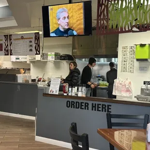 Very open &amp; clean restaurant with both indoor &amp; covered outdoor courtyard seating!