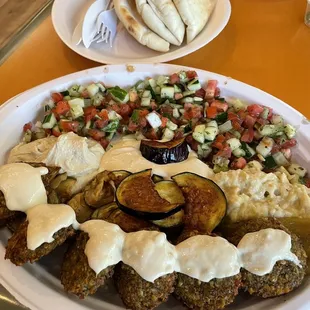 Falafel large plate