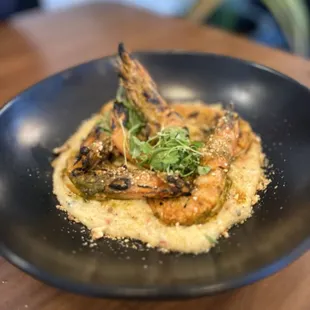 Grilled Prawns Dinner