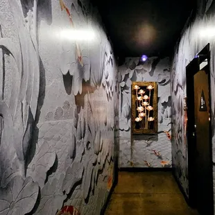 restroom hallway