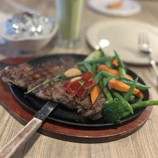 Rib Thai Ribeye Steak Sticky Rice