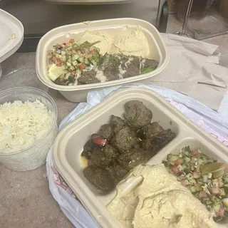 Lamb Kebab Plate