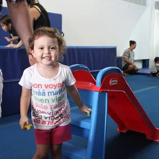 Tots Gymnastics, 2 year olds. *Adult and Me Class.