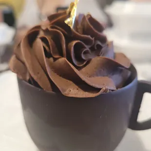 Chocolate ganache cupcakes are the BEST!