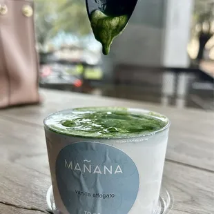 Matcha Affogato - so good