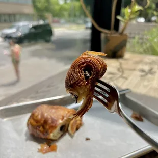 Chocolate croissant