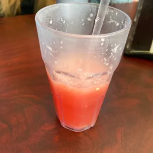 Watermelon juice.