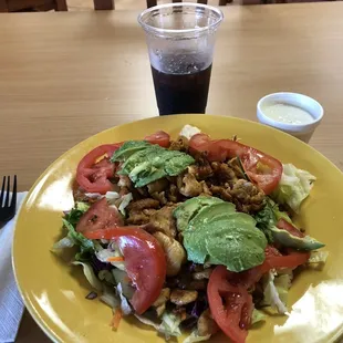 Chicken  fajita salad