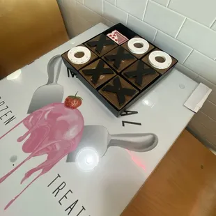 Board games are different on every table.