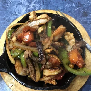 Texas fajita special.