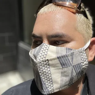 My Hawaiian "'ōHe kapala" haute-couture MASK!