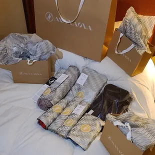 This was just one of many shopping sprees!