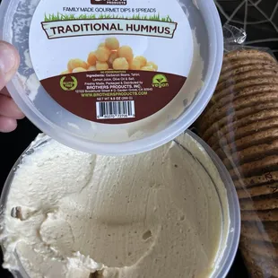 Hummus is delicious!!! So creamy.