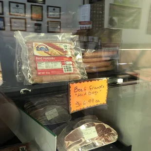 Halal hot links!