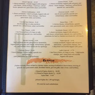 menu, sandwiches