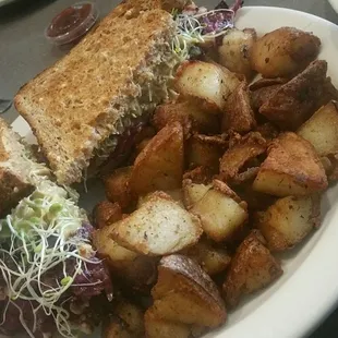 Tofu Reuben Sandwich