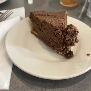Tofu Chocolate Pie