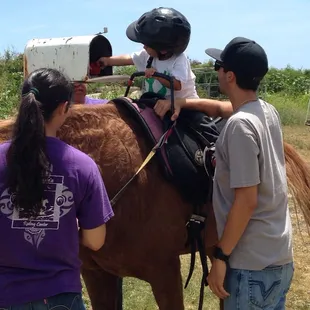 Part of the obstacle course.