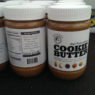 High protein cookie butter