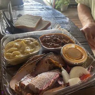 Bbq plate from the food truck- very good!