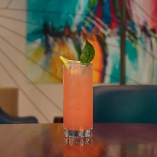 This drink is know as the Herban Farmer- and you won't want to underestimate it!