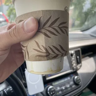 Pour over with hints of pea berry and cardboard!