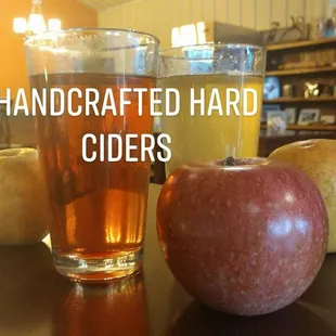 Hand Crafting Hard Ciders from 100% local apples.