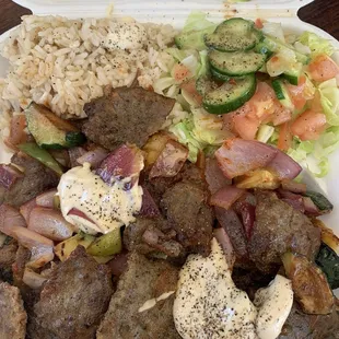 Gyro plate- ask its not on menu