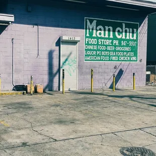 outside