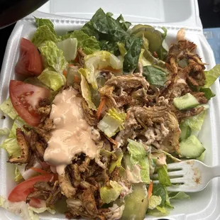 This salad is so good!