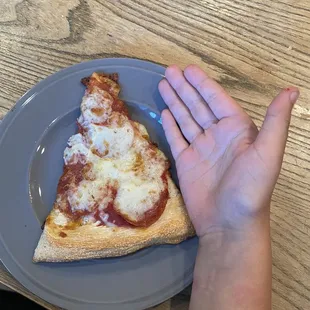 This slice was pizza was $5.75!!!