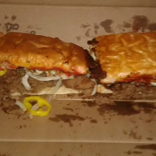 What the actual sandwich used to look like. That was my replacement for the empty sandwich.