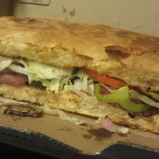 Half an Italian grinder. More than enough!