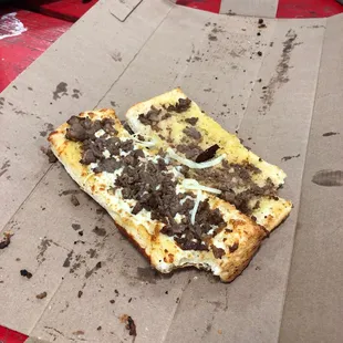 Pretty weak hardly any meat at all kinda mad