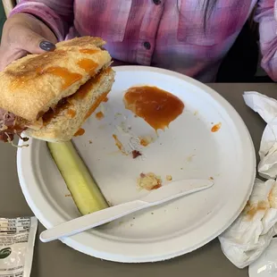 Rueben.. with honey French  Awesome