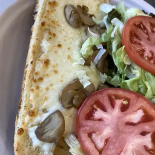 Steak grinder cheese side