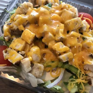 Grilled chicken salad