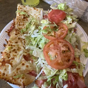 Ham and cheese half grinder